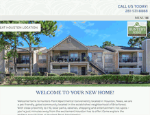 Tablet Screenshot of hunterspointtexas.com